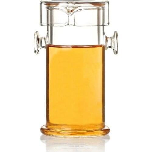 210ml Heat-resistant Glass Kungfu Teapot Puerh Black Oolong Tea infuser