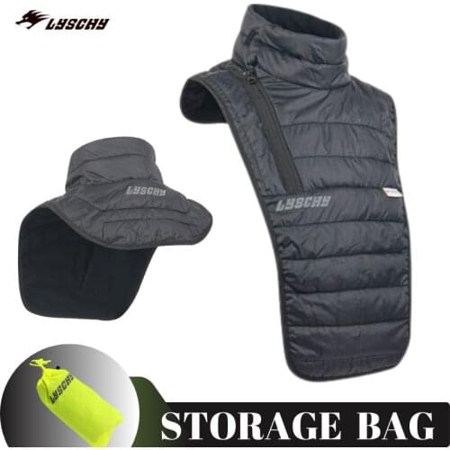Autumn Winter Warm Motorcycle Racing Neck Warmer Motorcross Balaclava Neck Cover Chest Windproof Waterproof Cycling Ski Shield