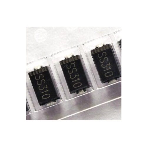 100PCS/LOT Schottky Diode SR3100 SS310 SMB volume 3A/100V