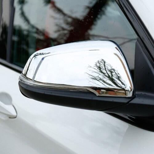 ABS Plastic For BMW X1 F48 2016 2017 2018 Car rearview mirror cover trim auto accessories styling