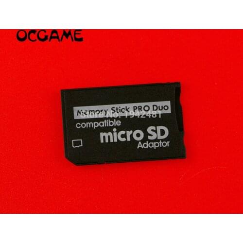 OCGAME Micro SD SDHC TF to Memory Stick MS Pro Duo Adapter Converter Card for psp 1000 2000 3000 psp1000 2000 3000