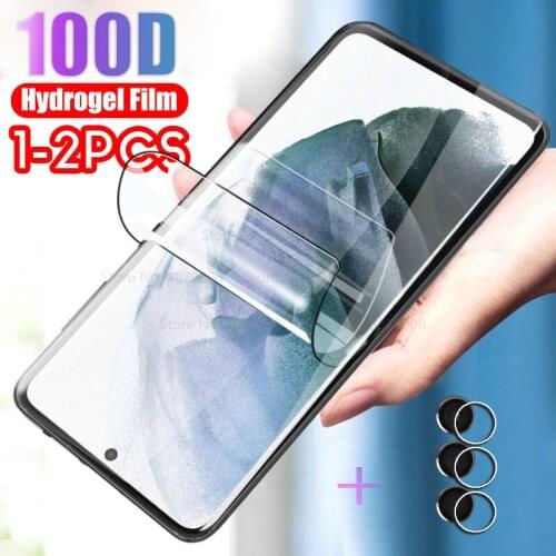 Hydrogel Film For Samsung Galaxy S21 FE Camera Glass on galaxy S 21 FE SAMSUNGS21FE Screen protector S21FE samsun Glasses films