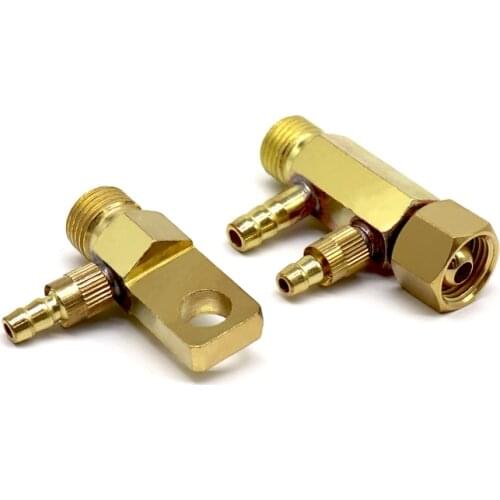 2Pcs/Lot Argon Arc Welding Torch Accessories Wp18 Gas And Water Conversion Joints Air Water-cooled Welding Torches Adapter