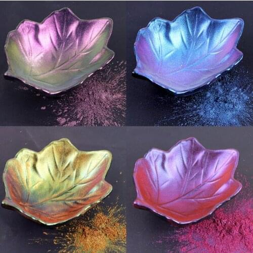 Chameleon-Powder Color Shift Mica Powder for Epoxy Resin Pearl Pigment Powder for Painting Soap Making Slime Multi Color