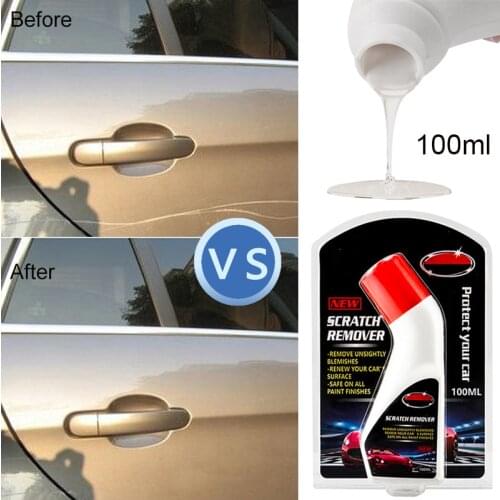 LUDUO Car Polish Paint Scratch Remover Paste Polishing Wax Scratch Clean Repair Liquid Care Maintenance Auto Detailing 100ml