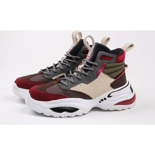 Men leisure elevator shockproof running shoes male marathon Running Sneakers Breathable Comfortable Footwear travel Sneakers