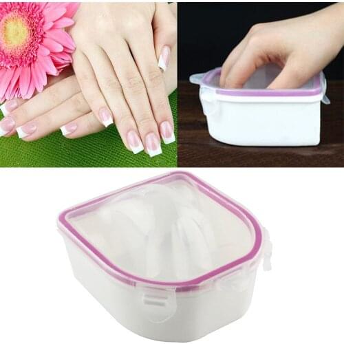 Manicure Soak Bowl Finger Nail Art Tips Soaker Treatment Remover Spa Wash Tool Dropship FD