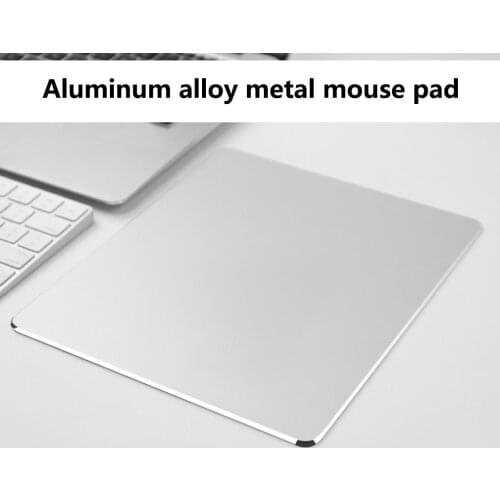 Metal Aluminum Mouse Pad Mat Smooth Magic Ultra Thin Mouse Mat Gaming Mouse Pad Mouse Mat Waterproof Mousepad