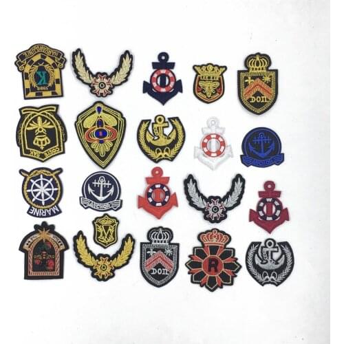Fashion Cartoon Badge Stickers Patch Embroidery DIY Clothes Ironing Applique Decoration Sewing Supplies Accessories Stickers
