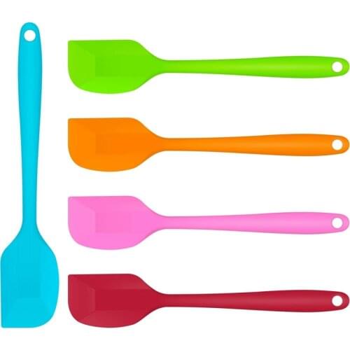 5 Pack Silicone Spatula Set, 8.3 Inch Non-Stick Scrapers, Heat Resistant Spatulas for Nonstick Cookware for Cake Cream