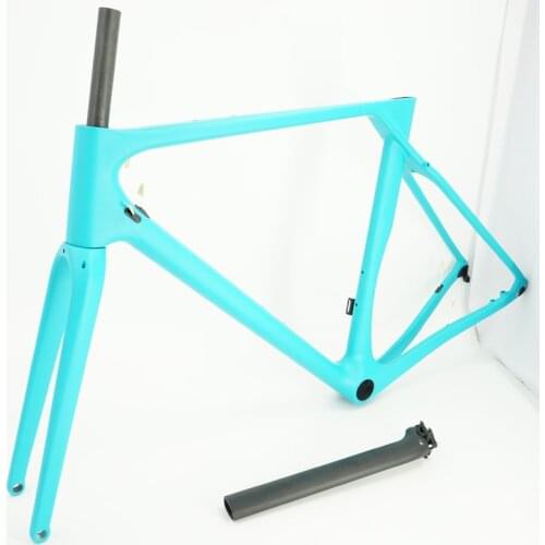 Newest Carbon Gravel Bike Frame DI2 Compatible Gravel Frame Full Carbon Fiber Gravel Bike Frame thru-axle free changa