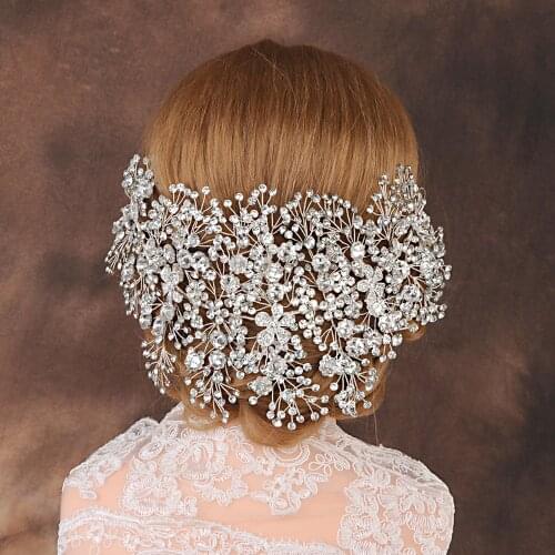 ZMHP240 Luxury Wedding Hair Accessories Bridal Hair Tiara Wedding Headwear Bridal Hair Jewelry Bridal Headband Bridal Hairband