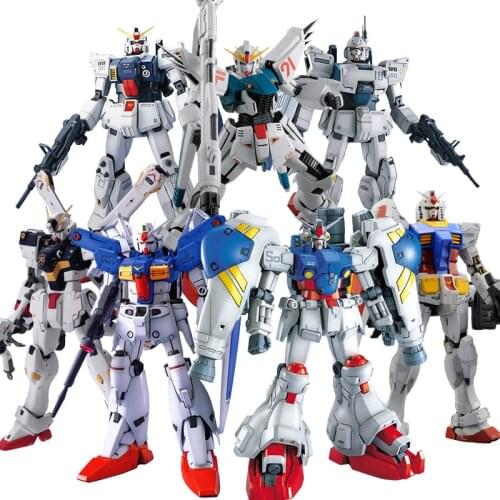 Bandai MGUC RX-78-2 FA Full Land Combat NT1 Charyzagu F91 Pirate GP010203 Gundam Assembly Model