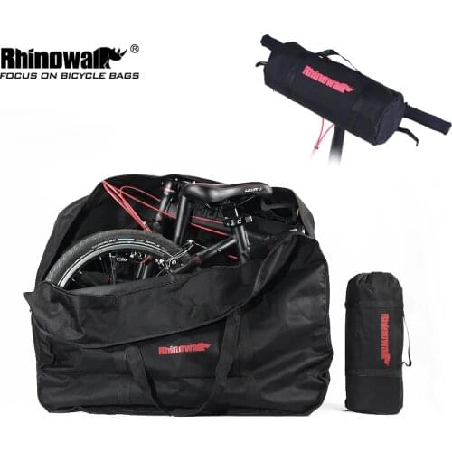 Foldable bicycle carrying bag 14 16 20 inch folding bicycle transport bag waterproof folding handle bag for brompton birdy dahn