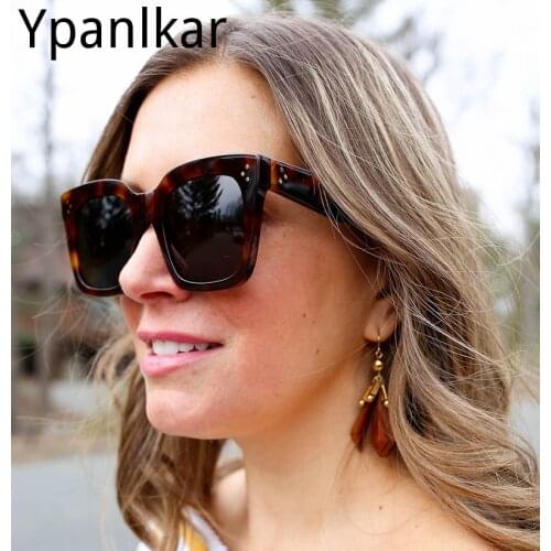 2021 Fashion Style Three Dots Sunglasses Women Gradient Brand Design Vintage Square Sun Glasses Oculos De Sol