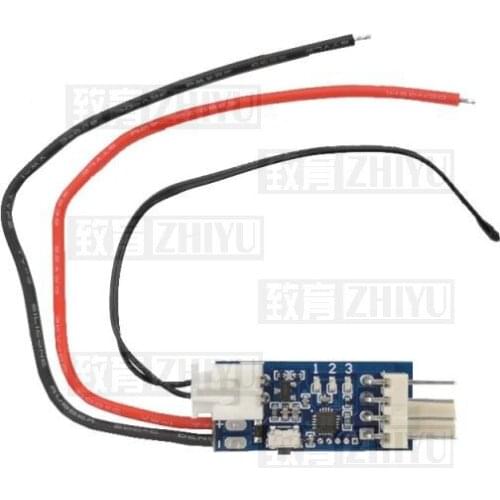 Ultra-miniature Single-channel 5V12V Four-wire PWM Fan Temperature Control Governor Chassis Cabinet Computer Noise Reduction