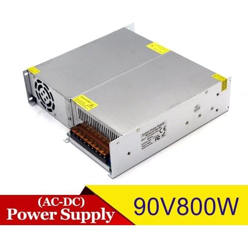Universal Switch power supply DC 90V 8.9A 800W Driver Transformer 110V 220V AC DC90V SMPS For Stepper Motor Machinery Equipment