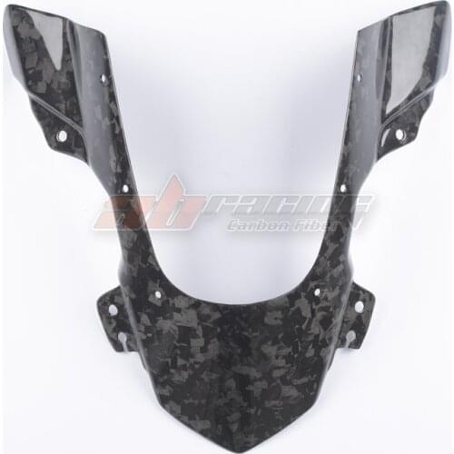 Motorcycle Wind Deflectors Wind shield Windshield WindScreen With Carbon Fiber Forged For BMW S1000rr 2015-2017
