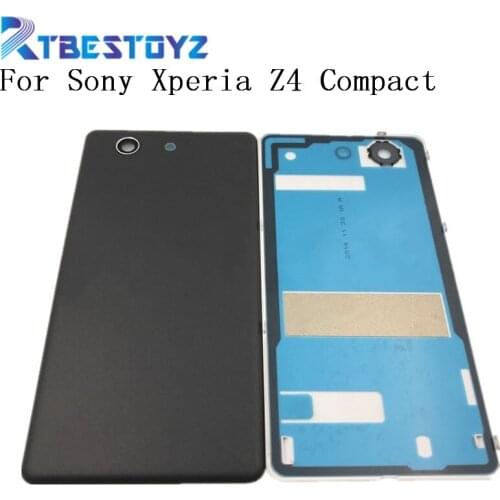 4.6'' Back Cover For Sony Xperia Z4 Compact Mini Back Battery Cover Housing Door Rear Panel Case