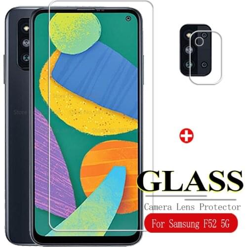 Camera lens glass for SAMSUNG F52 5G phone screen protectors film samsun F52 F 52 52F 6.6'' samsungf52 glass film cover