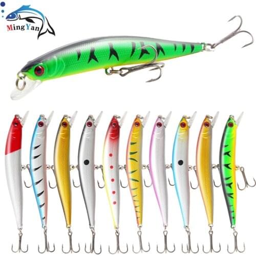 1pcs 8.3g 10cm Fishing Lures Minnow Wobbler Floating Bass Trolling Artificial Hard Bait Crankbait Carp Pesca Fishing Tackle