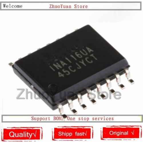 1PCS/lot New original INA116UA INA116U INA116 SOP16 SMD IC chip