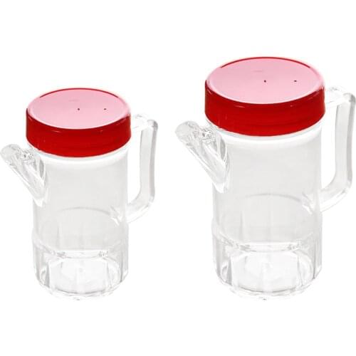2pcs Olive Oil & Vinegar Bottles Cruet 380ml/260ml Cooking Spout