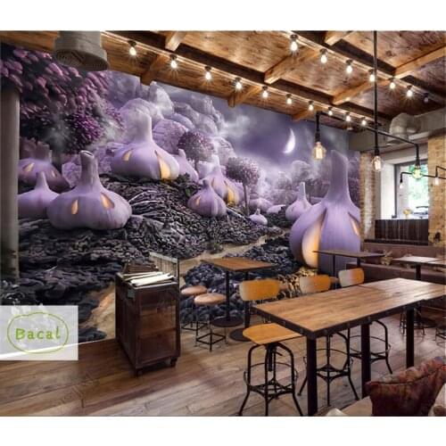 Bacal Free Shipping Large Mural Custom 3D Photo Wallpaper Fruits Modern Creative Wall Papers Restaurant Living Room Home Decor