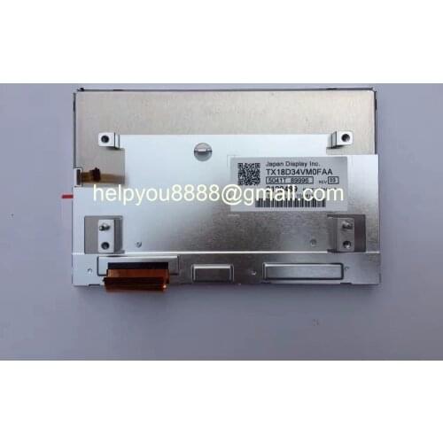 Free DHL A+ Car 7 inch TFT LCD Monitors TX18D34VM0FAA LCD Display For Mercedes-Benz E300 Car DVD GPS navigation LCD modules