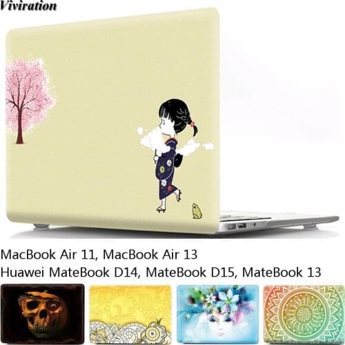 Anime PC Cover For Huawei MateBook 13, MateBook D15, Matebook D14 NBL-WAQ9R/WAQ9RP/WAQ9L For MacBook Air 11 Air 13 2020 New Case