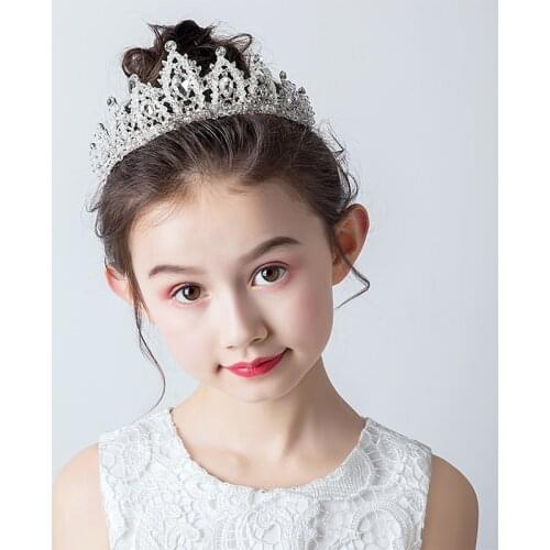 Childrens Headdress Girls Performance Accessories Girls Wild Hair Accessories Princess Crown Baby Hair Tie Crown Wreath
