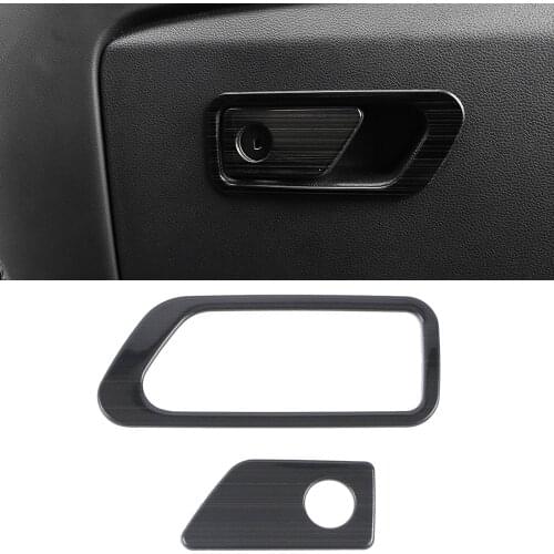 LHD! for Ford Explorer 2020 2021 Accessories Stainless Steel Interior Glove Box Handle Cover Trim Car Styling