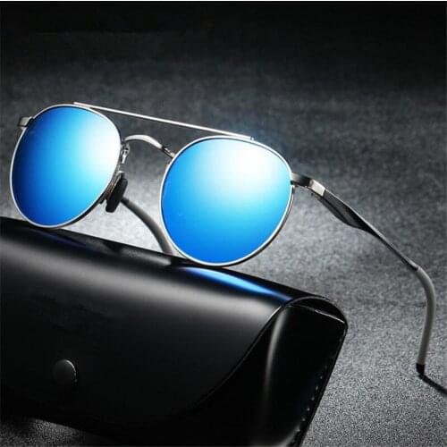 Men Sunglasses Round Classic Polarized Driving Female Designer glasses Prescription sunglasses 40