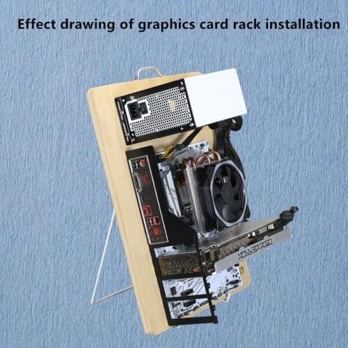 Desktop Two hole position, four hole position, seven hole position and nine hole position Video card support frame Jack bracket