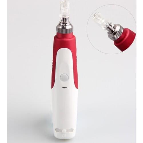 Portable Auto Microneedle Roller Skin Therapy Face Care Spa Pen
