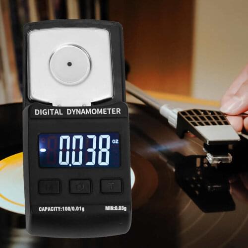 Professional 100g/0.01g Digital Turntable LCD Stylus Force Gauge Needle Pressure Gauge Meter Scale Stylus Force Scale