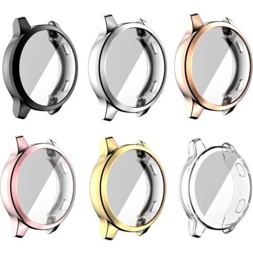 Protector Case for -Garmin Vivoactive 4S 40mm Soft TPU Cover Ultra Thin Protective Shell Smartwatch Accessories