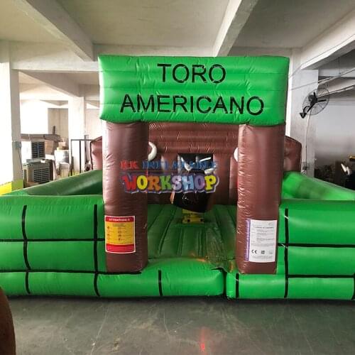 CE Approval Jumping Inflatable Games Mechanical Rodeo Bull Spinning Sport For Rental