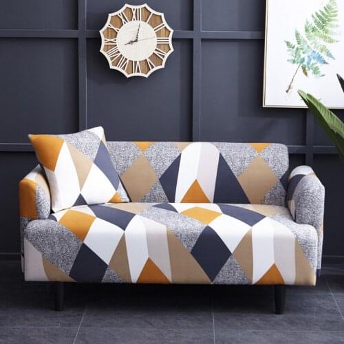 Modern Elastic Sofa Slipcovers Spandex Sofa Cover for Living Room All-inclusive Sectional Couch Cover Chair Furniture Protector