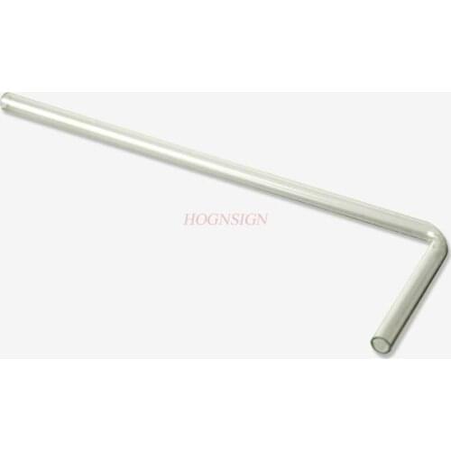 Glass tube 90 degree 5-6mm elbow takeover glass instrument chemical experiment consumable teaching instrument