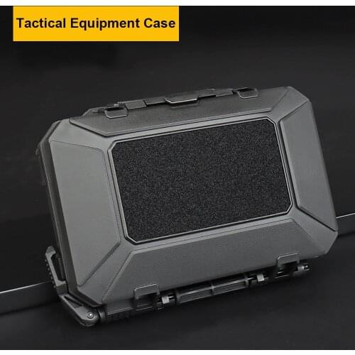 Tactical Standard Molle System Compatible Equipment Case Military Storage Box Carrying Protective Case Waterproof Workbench