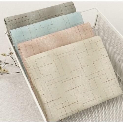 45cm*110cm / Piece, Simple Line, Pure Cotton Printing Cloth, Clothing Tablecloth, Curtain, Puppet Fabric, DIY Handmade Material