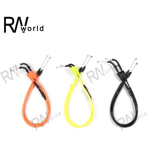3 Color Motorcycle Throttle Cable Rope Brake Oil Accelerator Control Wire Line For YAMAHA YZF R6 YZF-R6 2006-2016 07 08 09 10 11