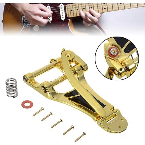 Tremolo Vibrato Bridge Tailpiece With Crank Handle High Quality Guitar Accessories for LP Archtop Les Paul Electric Guitar