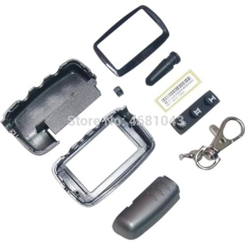 10 PCS/lot A9 Case Keychain Body Cover for Key Starline A9 A8 A6 A4 A2 LCD Remote Control Jaguar EZ-ALPHA 2 way car alarm 10PCS