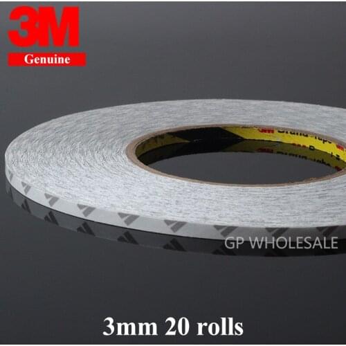 20x 3mm*50 meters 3M 9080 Double Sided Tape Adhesive for LED Strip Sticky, Adhesive freeshipping with tracking number #A15