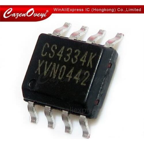 5pcs/lot CS4334-KSZ CS4334K CS4334 SOP-8 In Stock