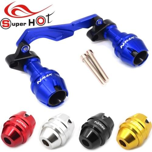 For Yamaha NMAX155 NMAX 155 accessories Front Fork Wheel Fall Muffler Pipe Frame Protection Frame Slider Anti Crash Protector