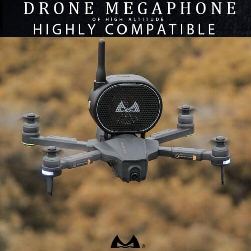 Drone Speaker Megaphone For Drone Quadcopter Loadable More than 100g Universal Drone Wireless Loudspeaker Megaphone