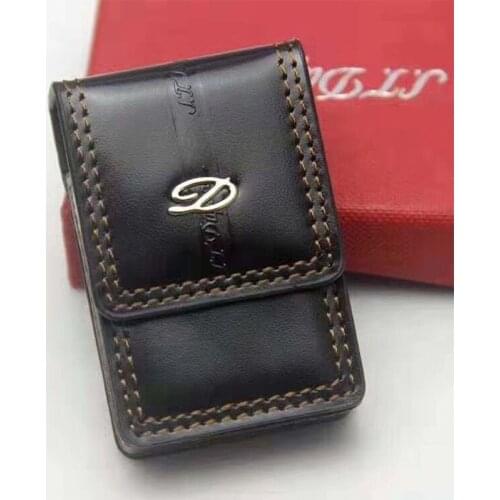 Free shipping 100% New lighter leather case for dupont good quality